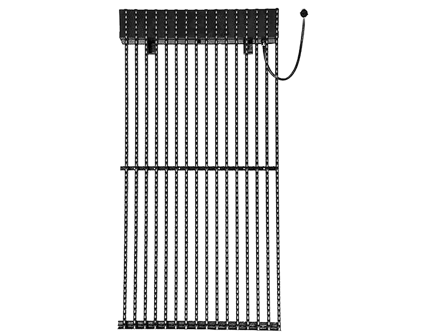 LED curtain wall building lighting media facade