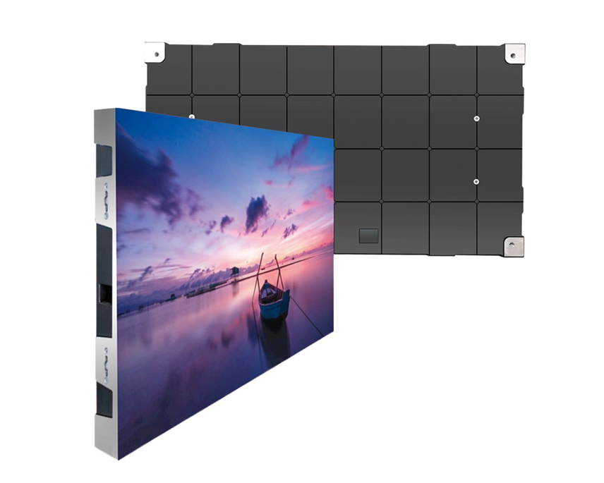 Nueva pantalla LED COB impermeable para interiores P0.9 P1.25 P1.56 Pantalla de panel LED de servicio frontal completo Pixel fino Paso pequeño LED Video Wall 600 * 337.5mm