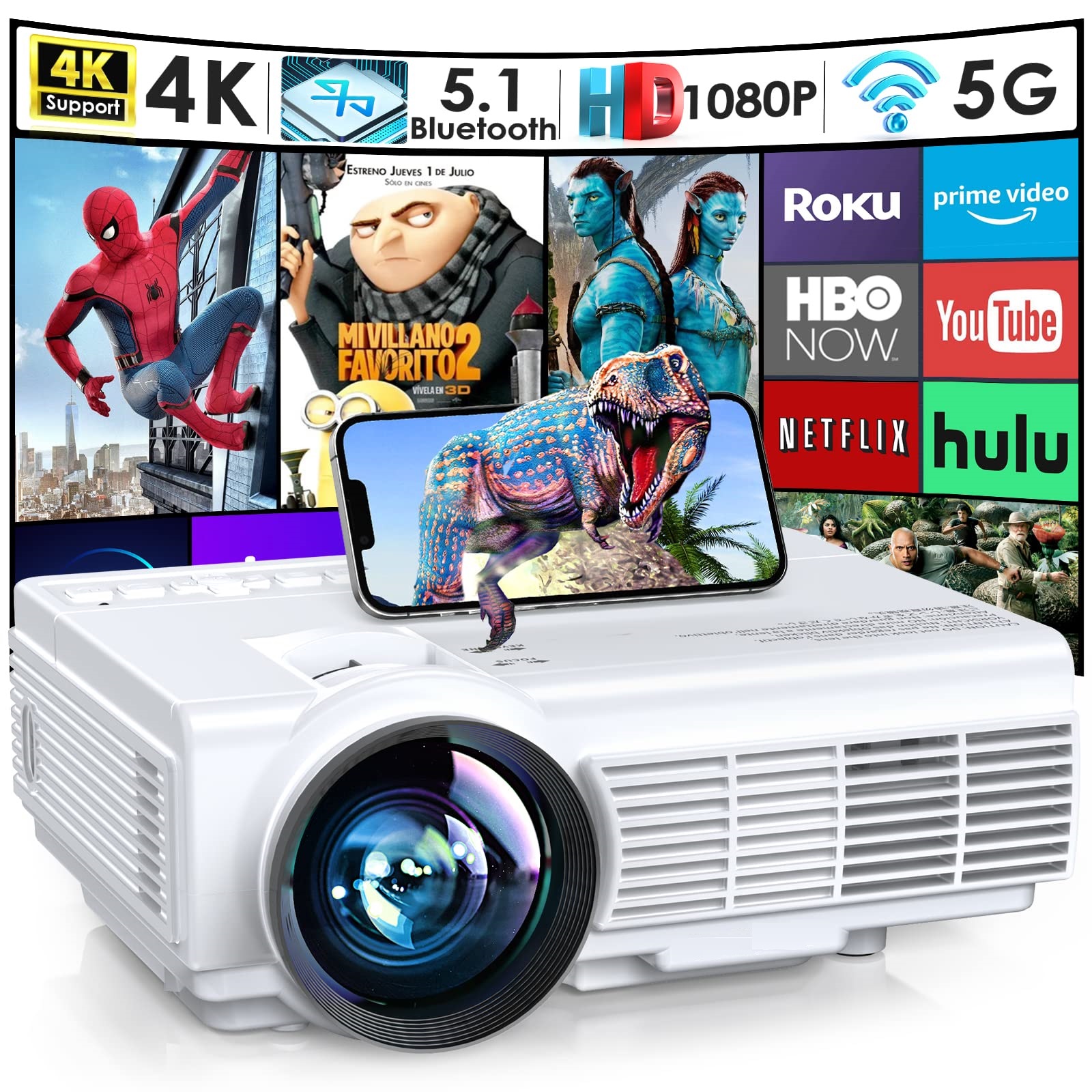 proyector de cine 4k